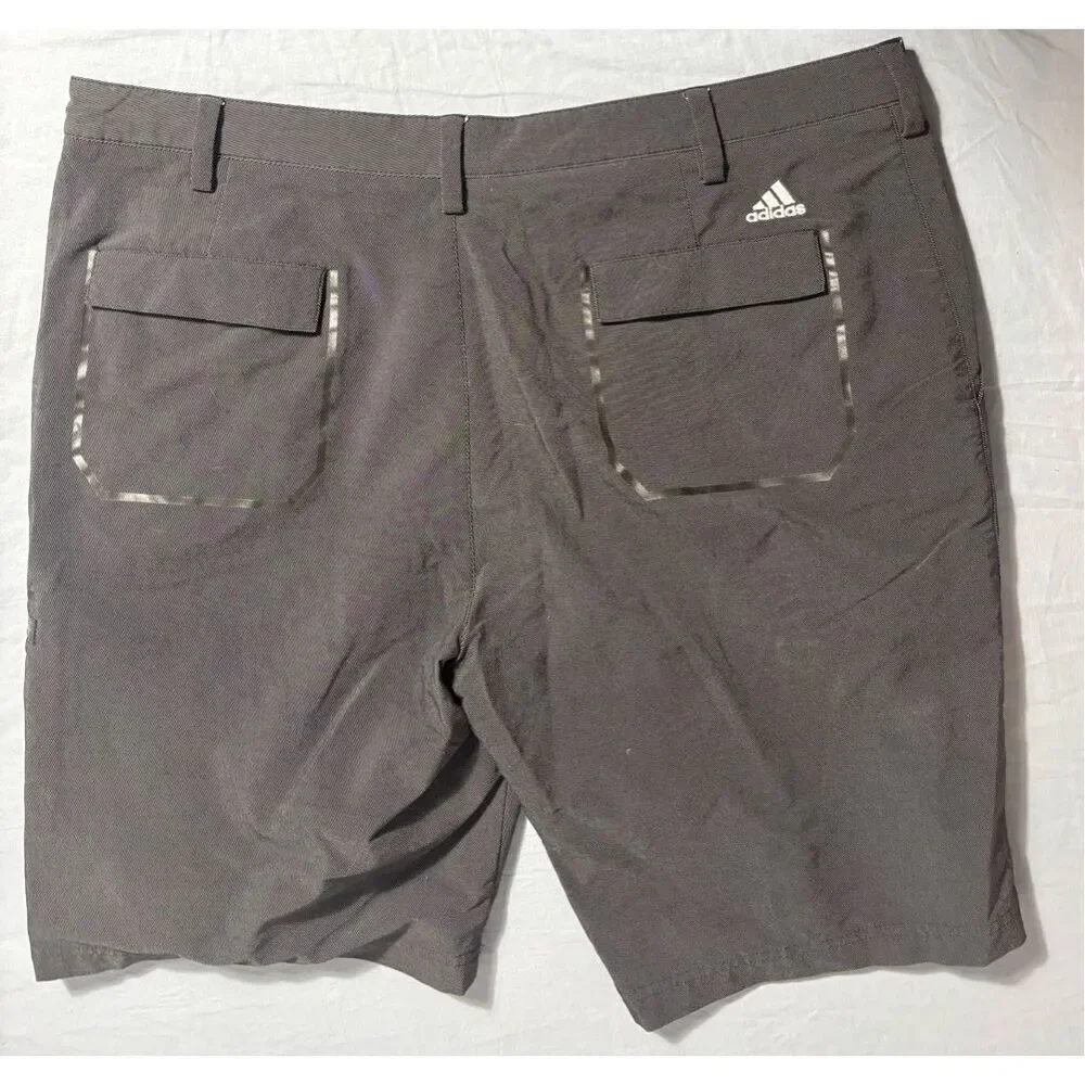 Adidas Men's Black Golf Shorts Active Wear Stretch Size 38